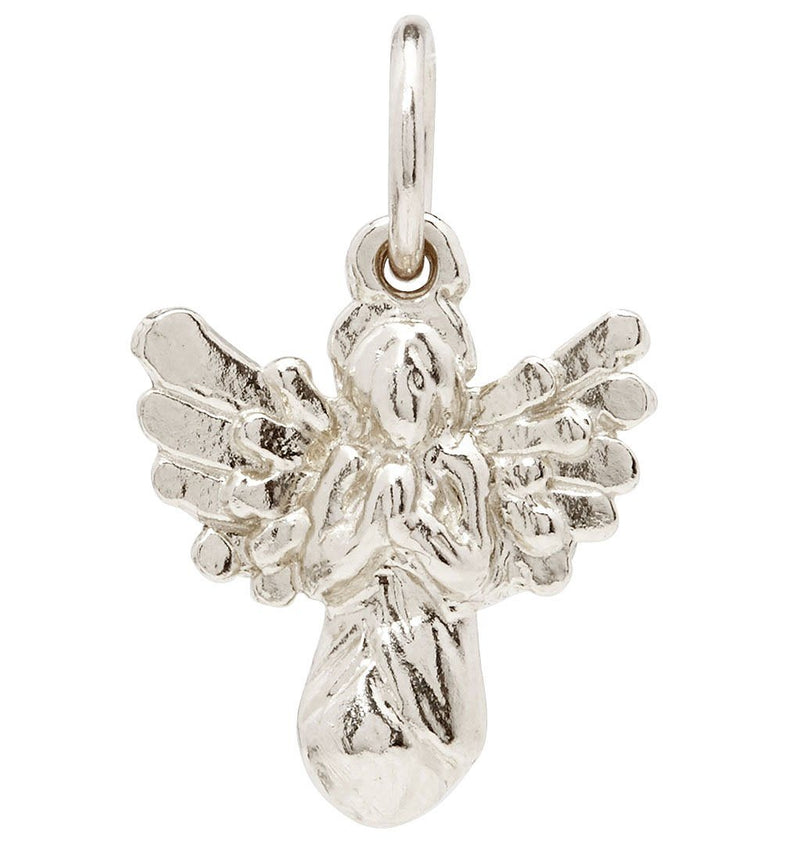 Angel Mini Charm Jewelry Helen Ficalora 14k White Gold For Necklaces And Bracelets