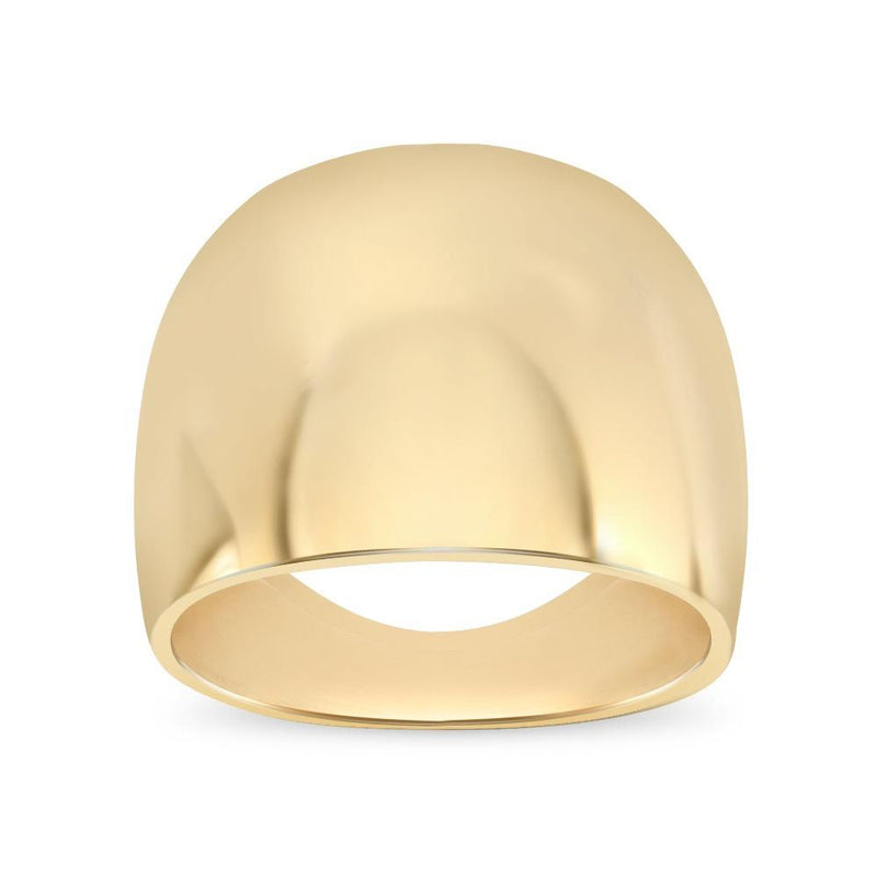 Helen Ficalora 14K Yellow Gold Wide Band Ring