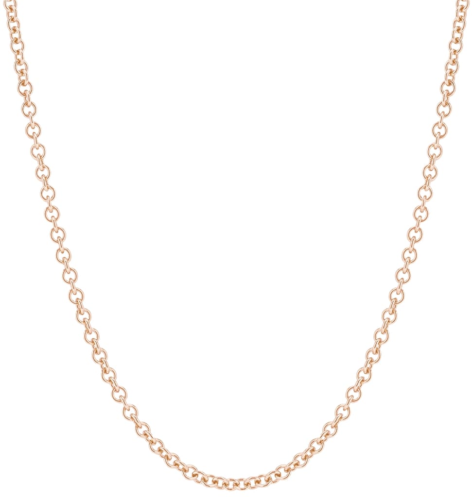 Helen Ficalora 14K Rose Gold Fine Cable Necklace Chain