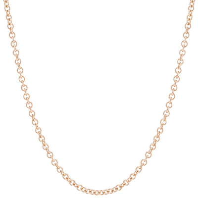 Helen Ficalora 14K Rose Gold Fine Cable Necklace Chain