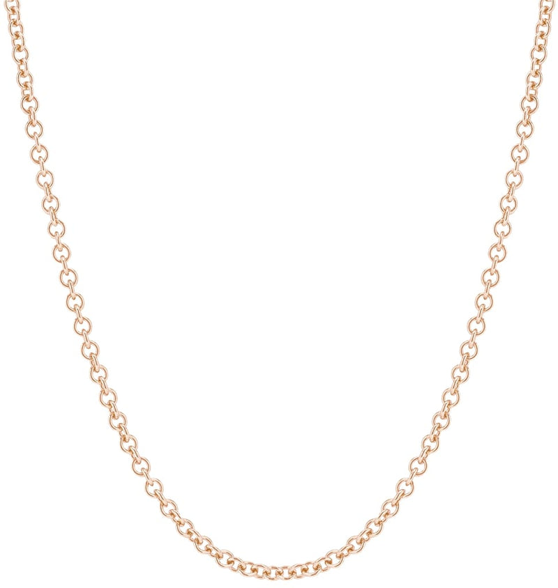 Helen Ficalora 14K Rose Gold Fine Cable Necklace Chain