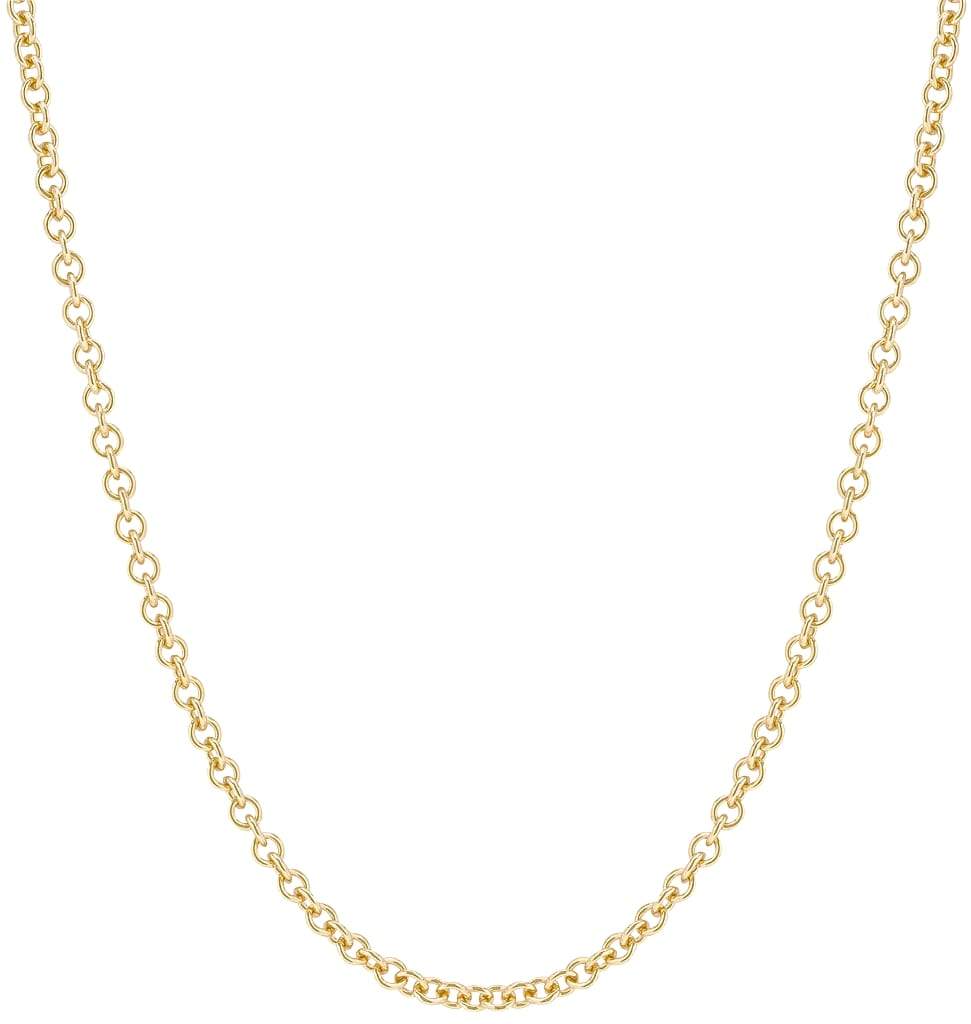 Helen Ficalora 14K Yellow Gold Fine Cable Necklace Chain