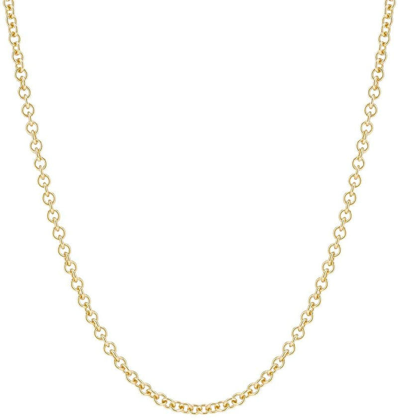 Helen Ficalora 14K Yellow Gold Fine Cable Necklace Chain