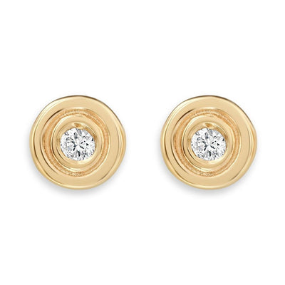 Curved Trio Studs – Ring Concierge