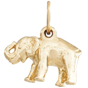 Elephant Mini Charm Jewelry Helen Ficalora 14k Yellow Gold