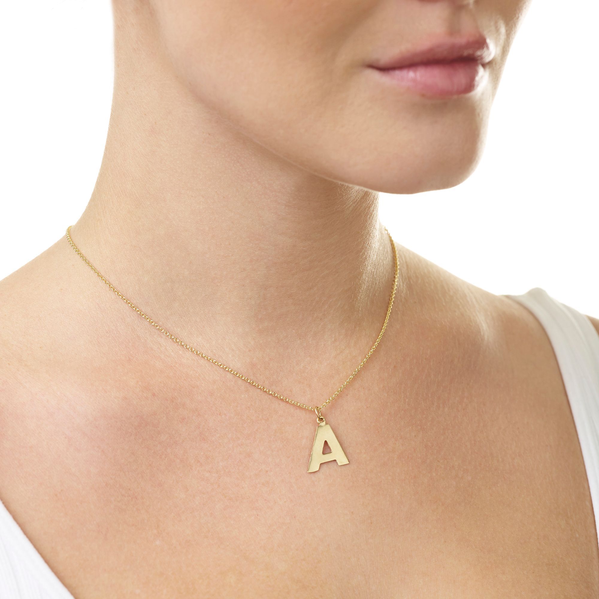 Tube Necklace Spacer - Gold Necklace Spacer Pendant – Helen Ficalora