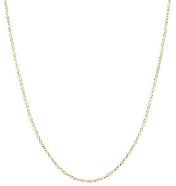 Cable Chain | Gold Chain | Necklace Chain | Pendant Chain 14K Yellow Gold / 20in by Helen Ficalora