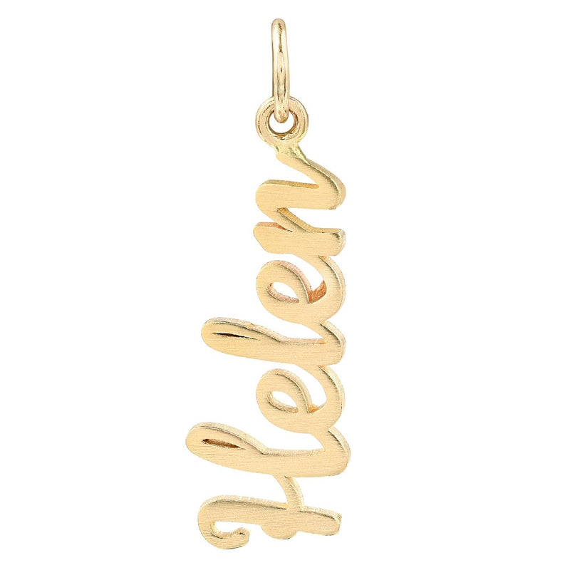 Helen Ficalora Personalized Name Charm For Necklaces