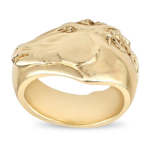 Horse Ring | Gold Ring | Gold Ringband | Horse Ringband | Horse
