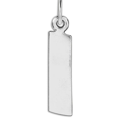 "I" Cutout Letter Charm Sterling Silver Jewelry For Necklaces And Bracelets From Helen Ficalora Every Letter And Initial Available