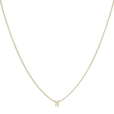 14K Gold Name Chain Necklace - Helen Ficalora