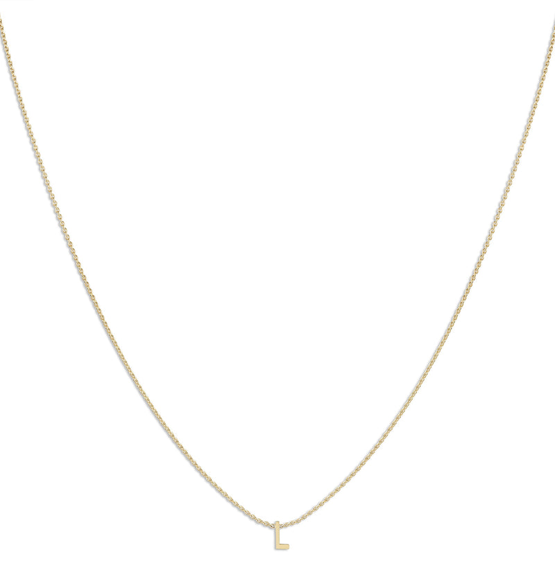 14K Gold Name Chain Necklace - Helen Ficalora