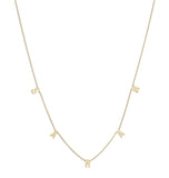 14K Gold Name Chain Necklace - Helen Ficalora