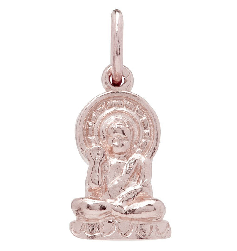Buddha Mini Charm Jewelry Helen Ficalora 14k Pink Gold