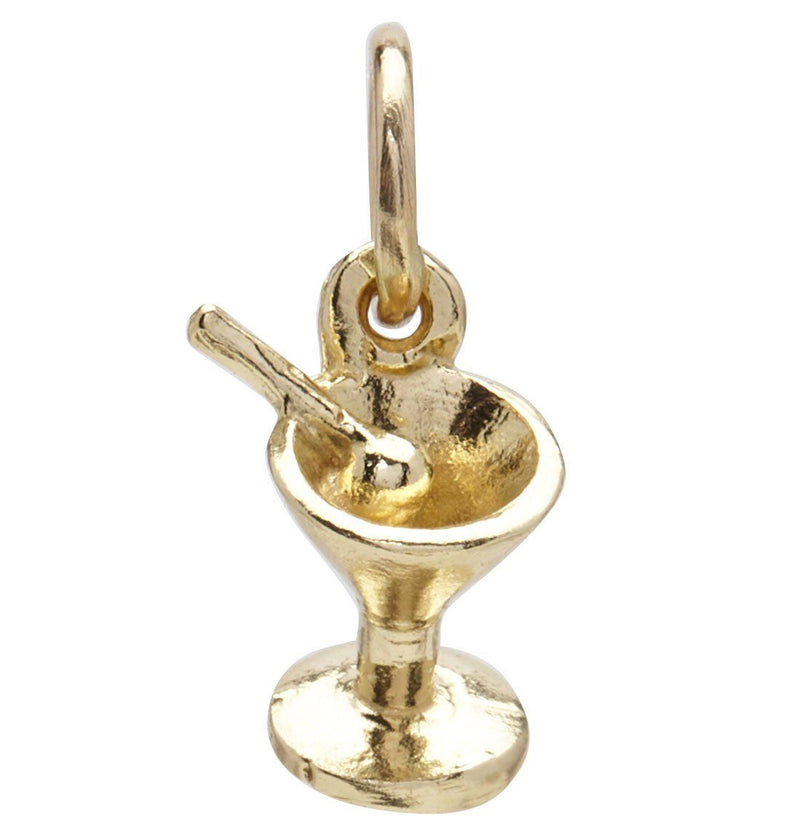 Martini Glass Mini Charm Jewelry Helen Ficalora 14k Yellow Gold For Necklaces And Bracelets