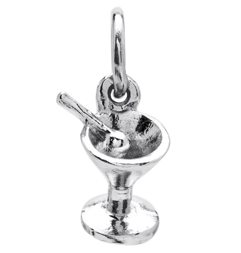 Martini Glass Mini Charm Jewelry Helen Ficalora Sterling Silver For Necklaces And Bracelets