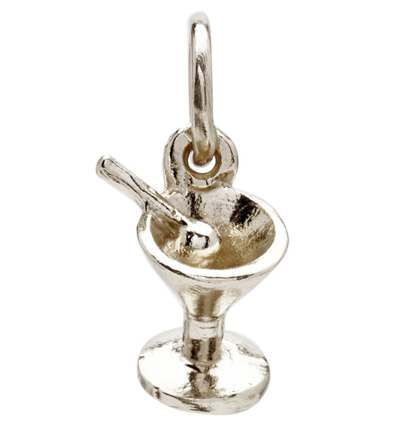 Martini Glass Mini Charm Jewelry Helen Ficalora 14k White Gold For Necklaces And Bracelets