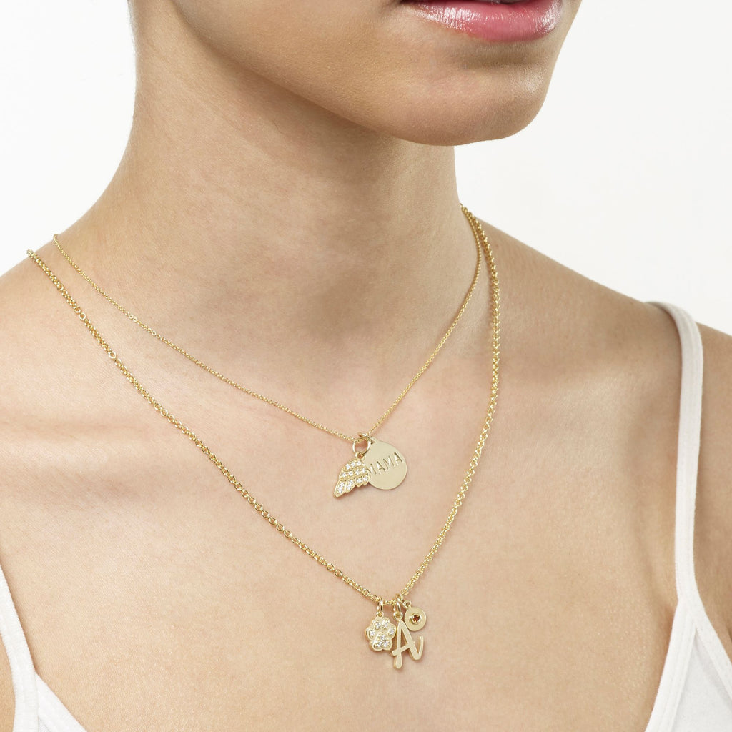 Helen Ficalora 14K Yellow Gold Thin Cable Simple Necklace Chain