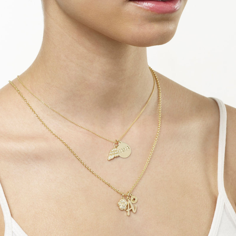 Helen Ficalora 14K Yellow Gold Thin Cable Simple Necklace Chain