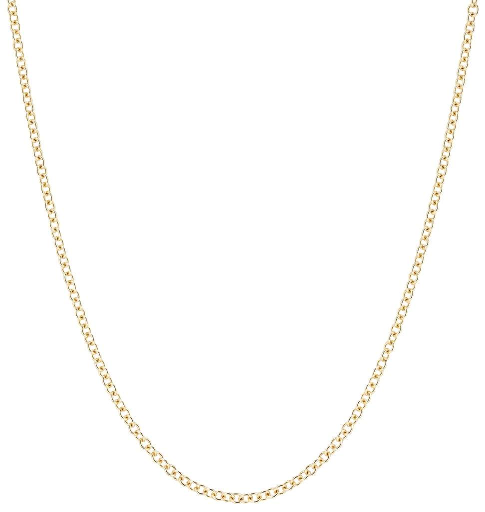 Medium Gold Chain | Cable Chain | Necklace Chain | Pendant Chain 14K Yellow Gold / 36in by Helen Ficalora
