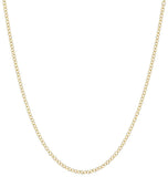 Helen Ficalora 14K Yellow Gold Thin Cable Simple Necklace Chain