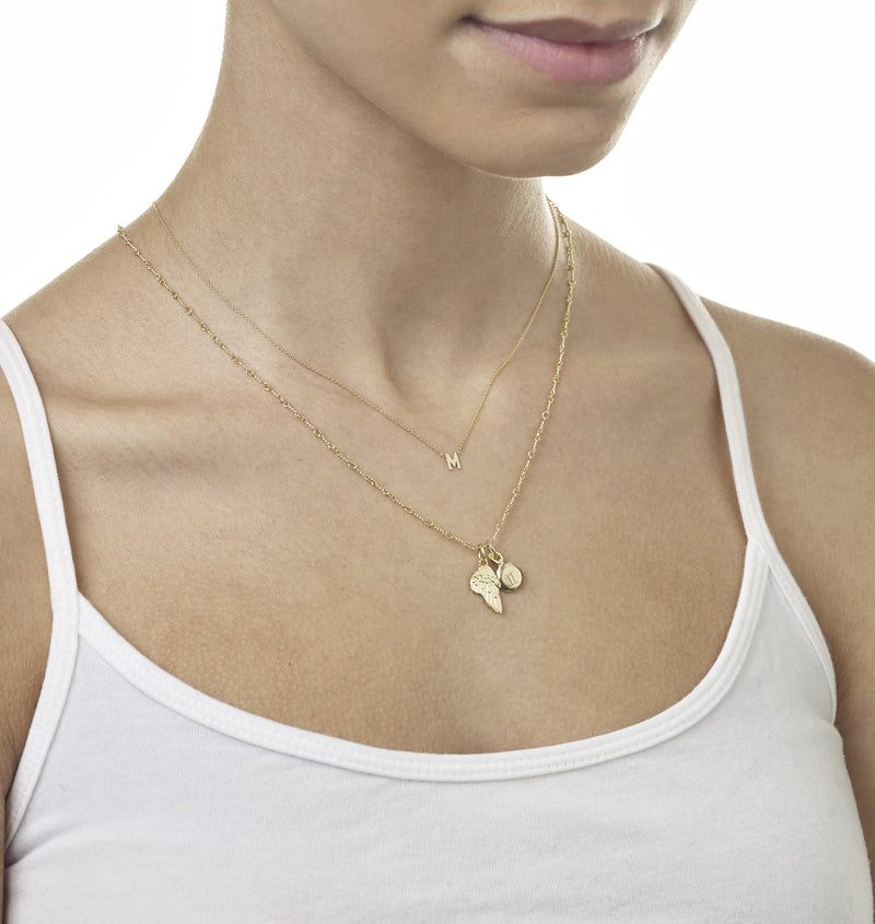 14K Gold Name Chain Necklace - Helen Ficalora