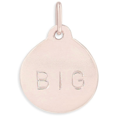 Helen Ficalora's Big Charm for necklaces and bracelets lovingly crafted in New York. Made With Solid 14k Gold. Gift Wrapped. Free Express Shipping. Custom Engraving.