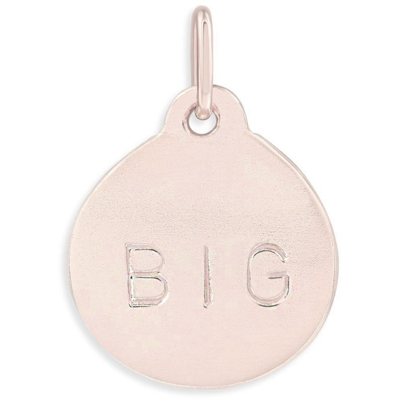 Helen Ficalora's Big Charm for necklaces and bracelets lovingly crafted in New York. Made With Solid 14k Gold. Gift Wrapped. Free Express Shipping. Custom Engraving.