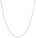 Ball Chain Sterling Silver Jewelry For Necklaces From Helen Ficalora