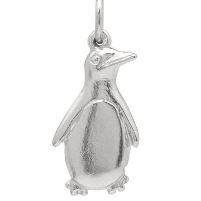 Flat Penguin Mini Charm