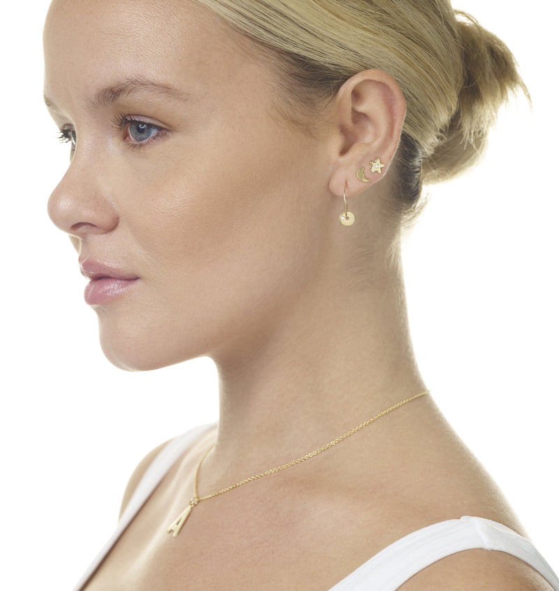 Small Hoop Earrings Jewelry Helen Ficalora 14k Yellow Gold