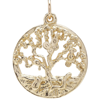 Tree of Life Charm Jewelry Helen Ficalora 14k Yellow Gold For Necklaces And Bracelets