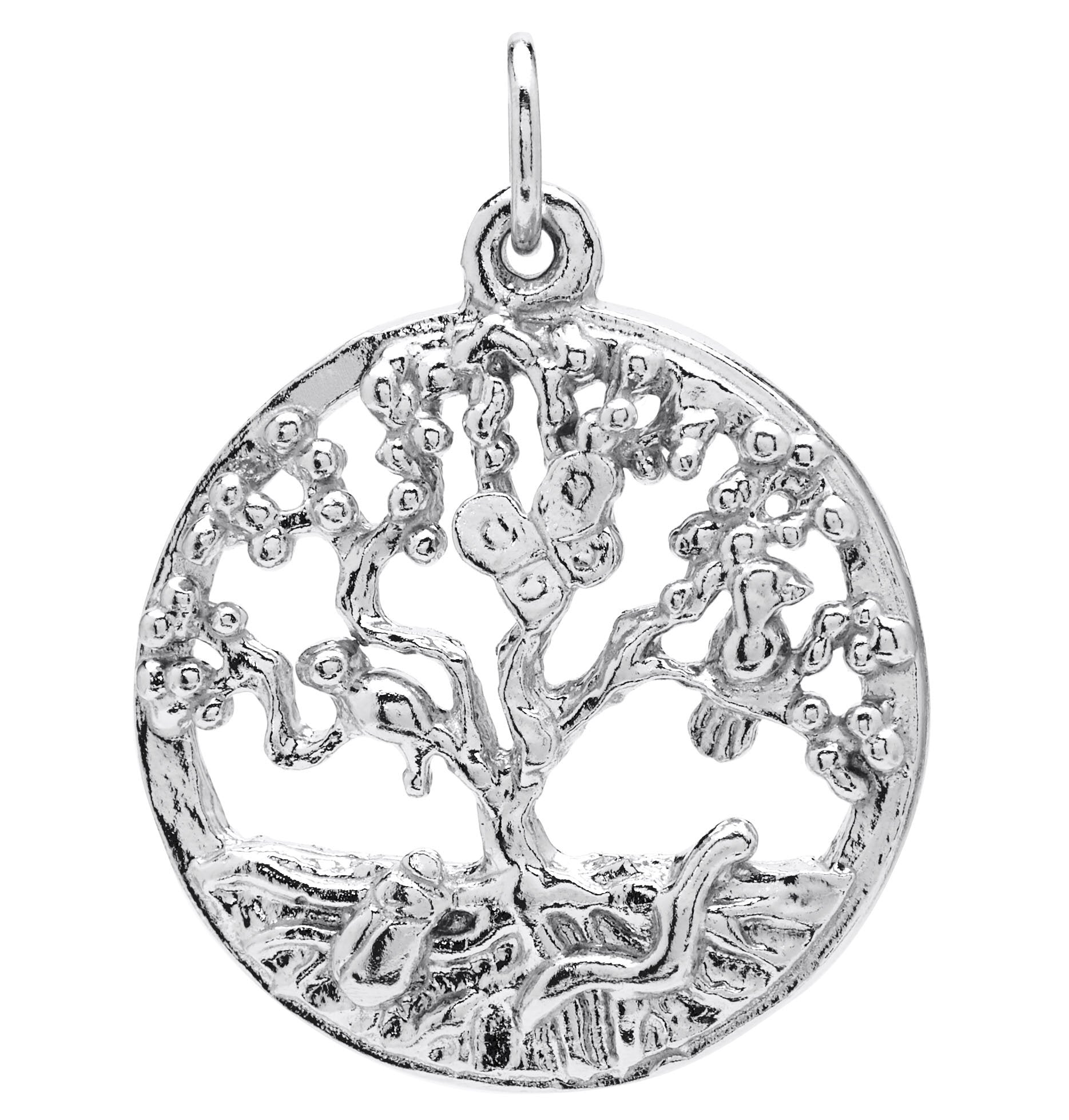 Tree of Life Circle Pendant in 10K Gold | Peoples Jewellers