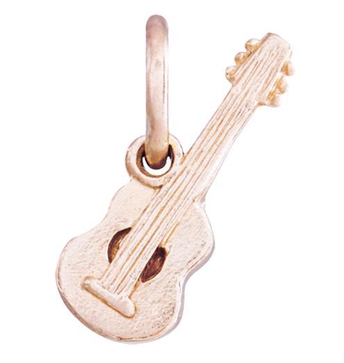 Acoustic Guitar Mini Charm Jewelry Helen Ficalora 14k Pink Gold