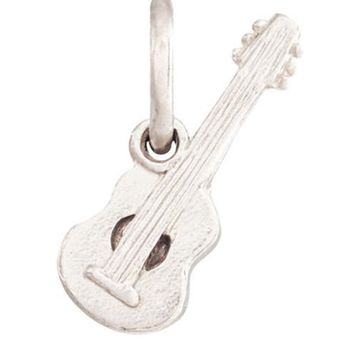 Acoustic Guitar Mini Charm Jewelry Helen Ficalora 14k White Gold