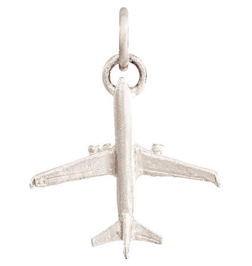 Airplane Mini Charm Jewelry Helen Ficalora 14k White Gold For Necklaces And Bracelets
