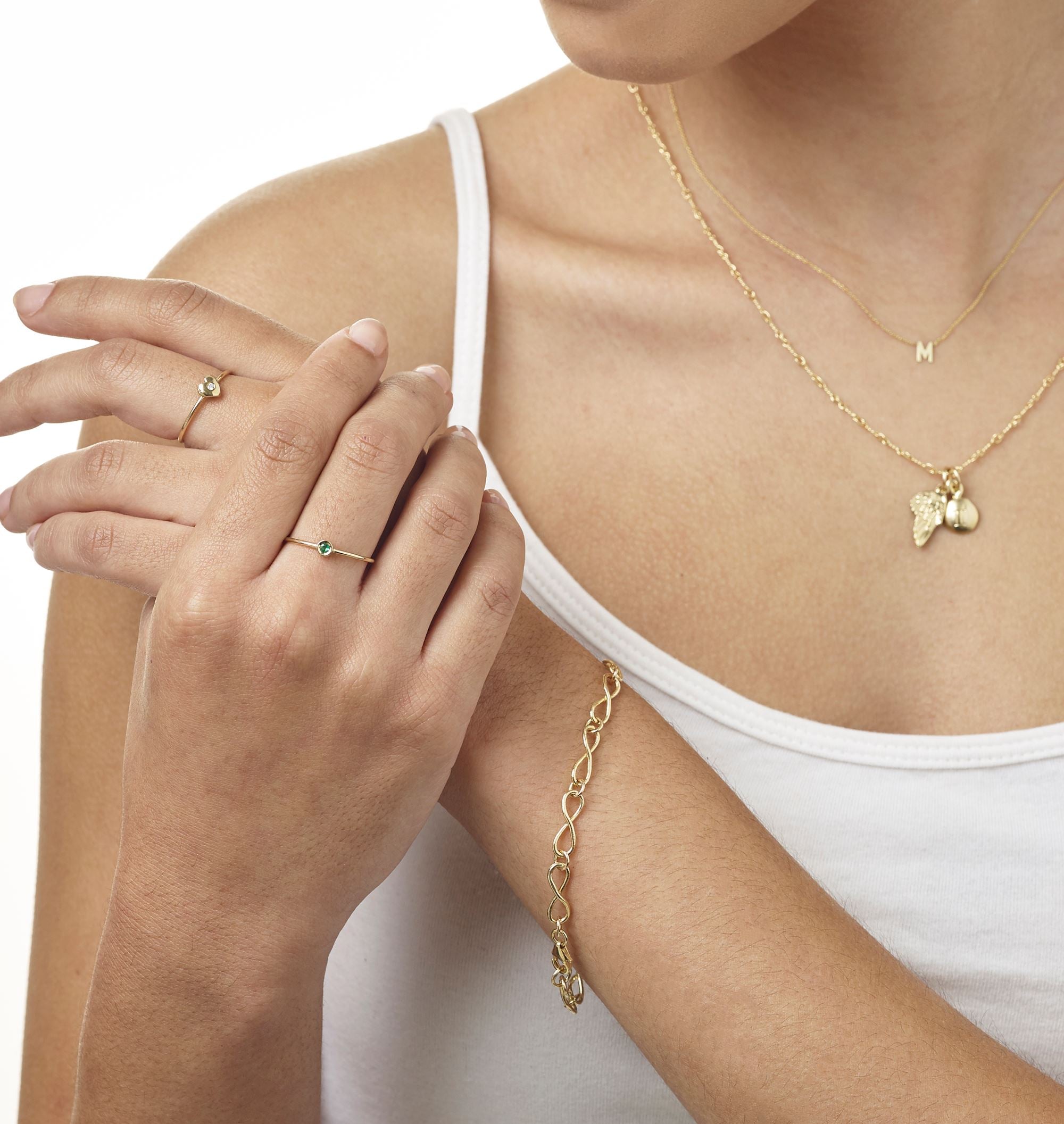 Gorjana Women's Heart Mini Necklace