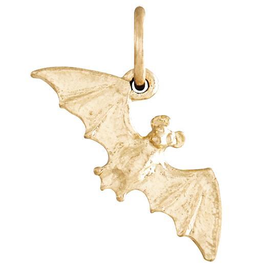 Bat Mini Charm Jewelry Helen Ficalora 14k Yellow Gold