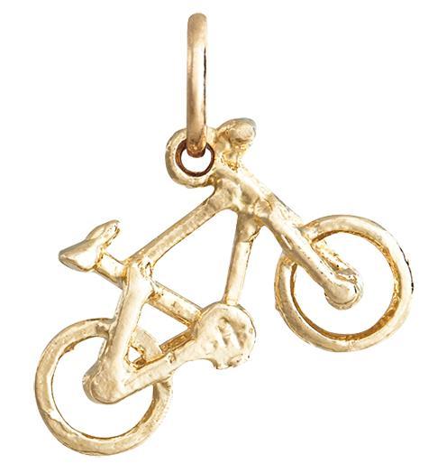 Bicycle Mini Charm Jewelry Helen Ficalora 14k Yellow Gold