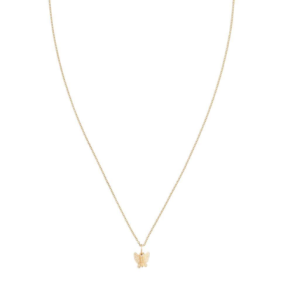 Gold Butterfly Pendant Necklace – Salty Home