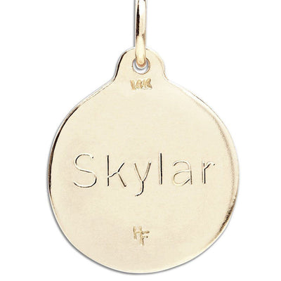 "C" Alphabet Charm 14k Yellow Gold Jewelry For Necklaces And Bracelets From Helen Ficalora Every Letter And Initial Available