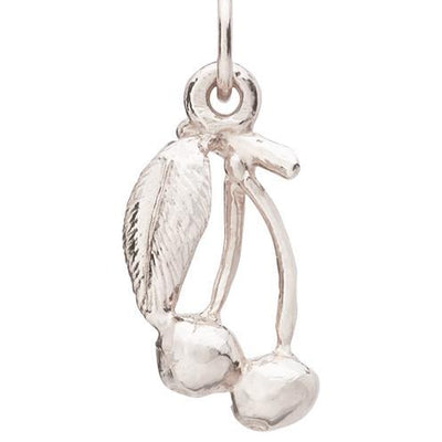 Cherries Mini Charm Jewelry Helen Ficalora 14k White Gold