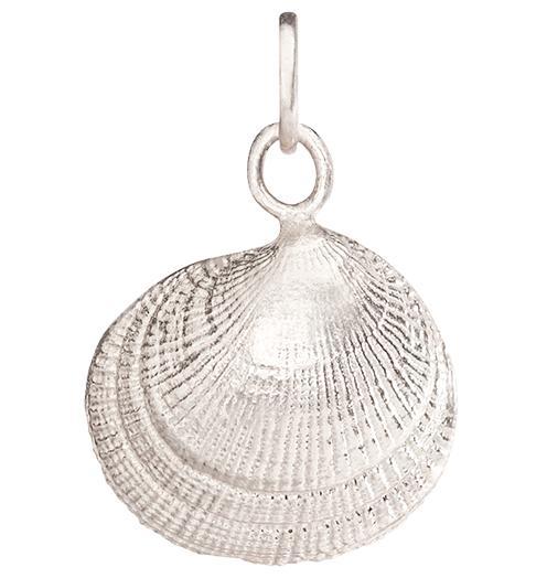 Clam Shell Charm Jewelry Helen Ficalora 14k White Gold