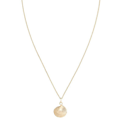 Clam Shell Charm Jewelry Helen Ficalora 