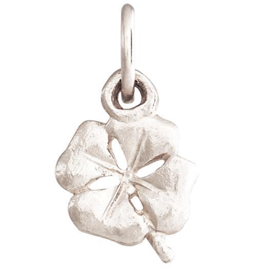 Clover Mini Charm Jewelry Helen Ficalora 14k White Gold