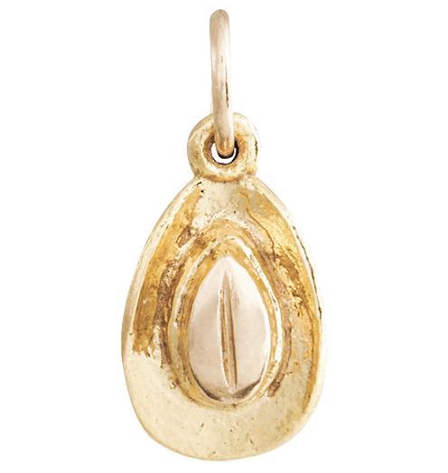 14k Gold Cowboy Hat Charm Helen Ficalora - Main Image
