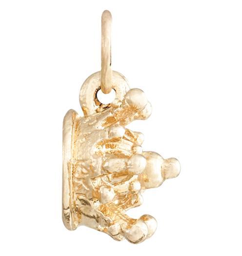 Crown Mini Charm Jewelry Helen Ficalora 14k Yellow Gold