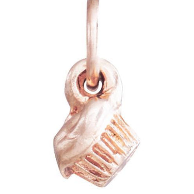 Cupcake Mini Charm Jewelry Helen Ficalora 14k Pink Gold