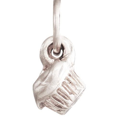 Cupcake Mini Charm Jewelry Helen Ficalora 14k White Gold