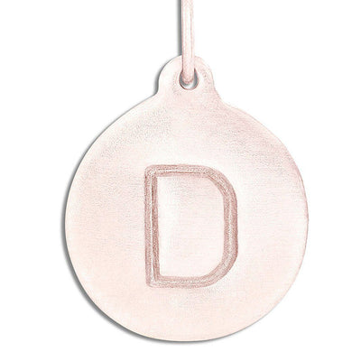 "D" Alphabet Charm 14k Rose Gold Jewelry For Necklaces And Bracelets From Helen Ficalora Every Letter And Initial Available